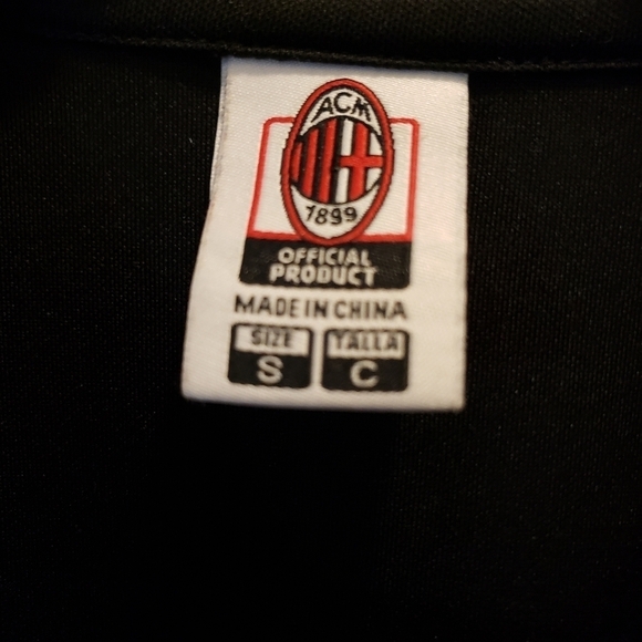 A.C. Milan Dri Fit Shirt Size Small - Picture 8 of 11